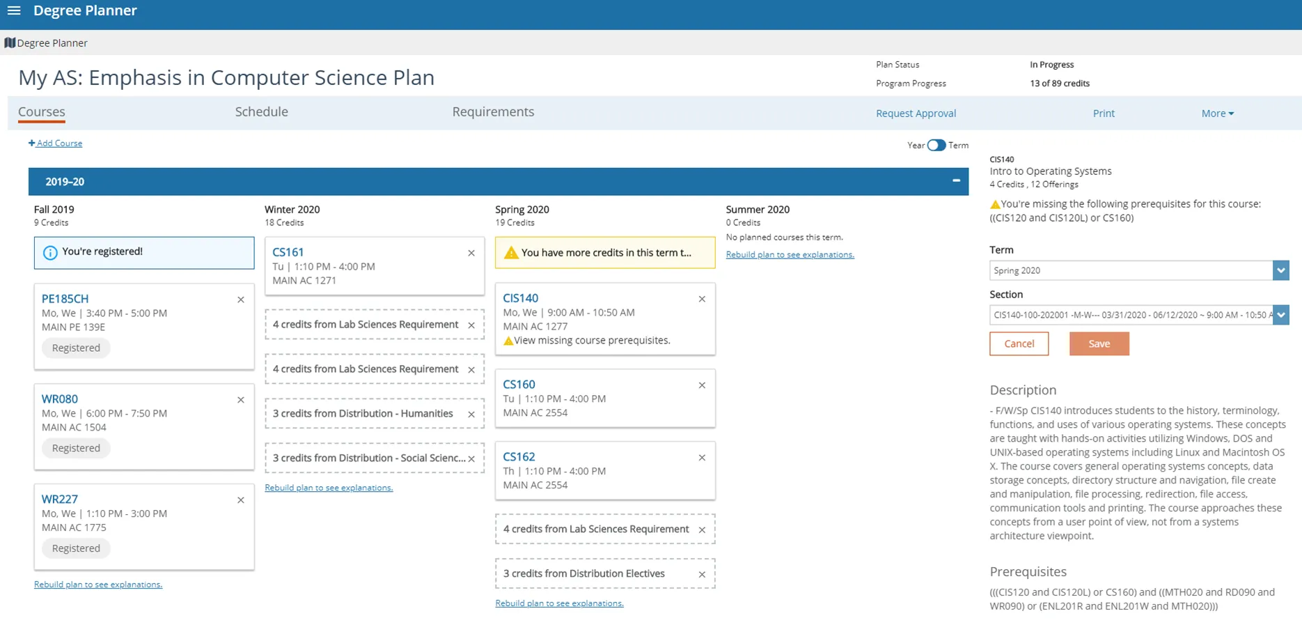 Starfish retention system interface